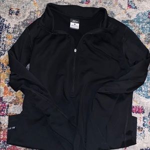 Nike dri fit half zip jacket